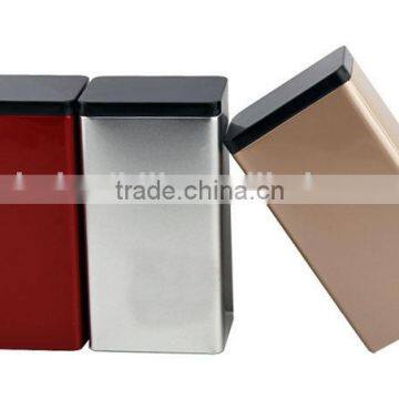 The fine blank caddy Hand cream cosmetics packaging tin box Square tin case customize metal cans