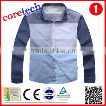 New Design Popular 100% Cotton Man Shirt Factory photo-3