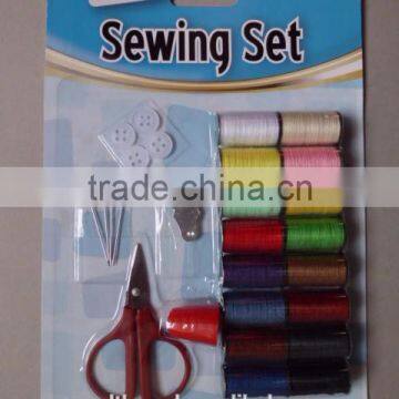 Portable sewing set / mini sewing kit / sewing box kit