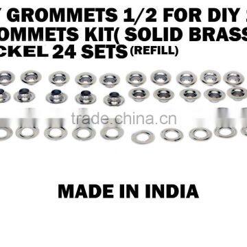 Solid Brass Grommets Kit for Leather photo-2