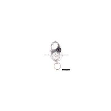 Watch with Compass and Keychain