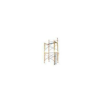 Q235, Q345 Versatile Hot Dip Galv Custom Modular Frame Scaffolding System With Drop Lock