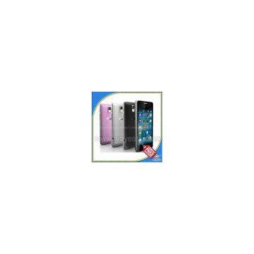 4.3 inch pink Quad Band MTK6572 Dual core Phone