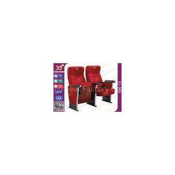 Anti Stained PU Molded Foam Auditorium Furniture Foldable Audience Seating Chairs