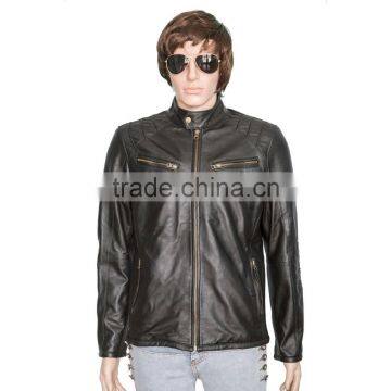 Top Quality Black Sheep Men Vintage Leather Jacket