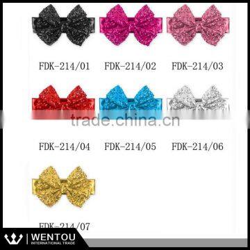 Wholesale Lovely Baby Sequin Bow Headband