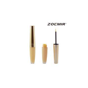 Luxury gold empty liquid eyeliner bottle plastic eyeliner container