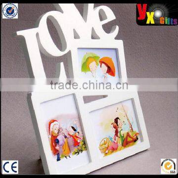 novelty Euro-style wood Photo Frame/attractive LOVE letter photo frame