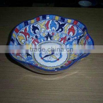 Blue Pottery Ceamic Dinnerware Bowls