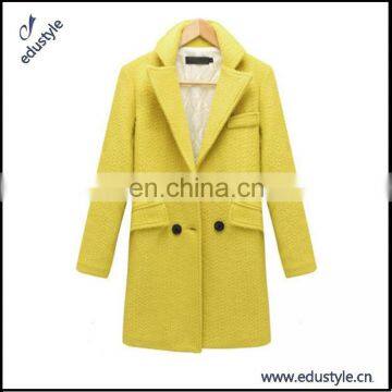 2017 Fashion Mature Long Design Ladies Coat For Winter