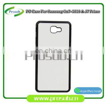 2d sublimation PC plastic blank smartphone case cover for Prosub-J7 prime / ON7 2016