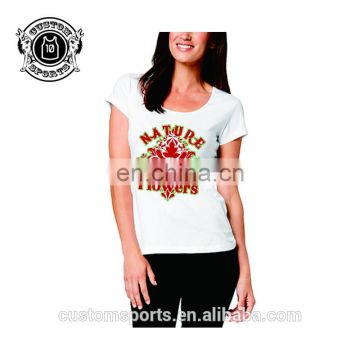 Ladies tshirt whosale manufacturing company in china