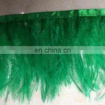 3-4 Inch Ostrich Feather Trimmings With Satin Ribbon photo-5