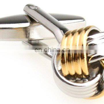 special metal knot imitation cufflinks