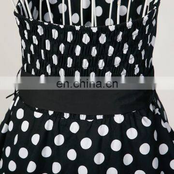 Online Clothing Stores Wholesale Manufacturer uk Designer Polka Dot Plus Size Dresses photo-2