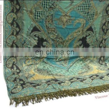 Viscose Pashmina jamawar shawls in different Pattern 2016