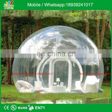 Transparent Dome Inflatable Air Bubble Ice Tent For Events