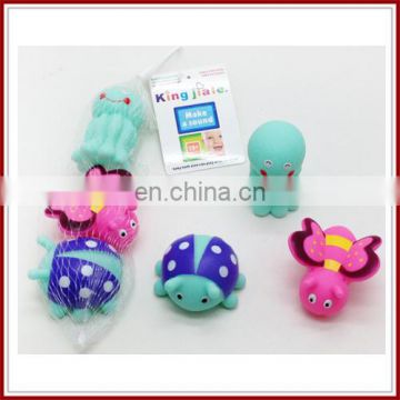 2014 baby bath vinyl animal toy