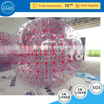 TOP service bubble bumper ball inflatable soccer dummy for kids