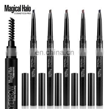 Newest Makeup Magical Halo Waterproof Eyebrow Pencil Automatically Makeup Brow Pencil 5 Colors High Quality Free Shipping photo-5