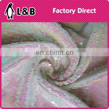 2017 High Quality Fashion Colorful Sequin Embroidery Fabric photo-6