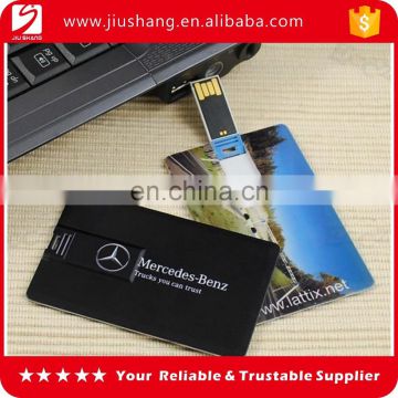 Cheaper plastic credit card usb flsh drive with custom logo