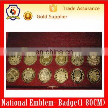 custom-made souvenir coin series packed with box (HH-souvenir coin-0063)