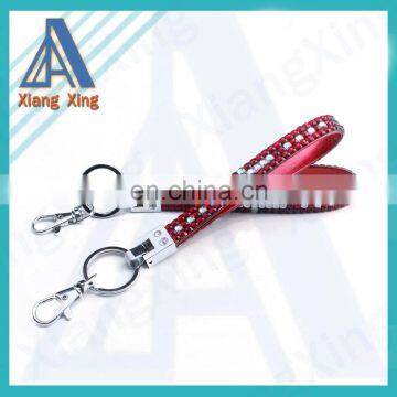 Promotional gifts keyring with rhinestone