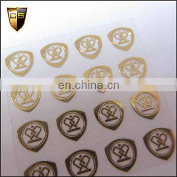 Real gold plating Czech high-end products trademark