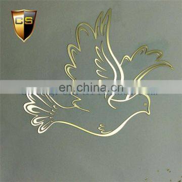 Gift packaging metal stickers