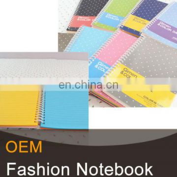 High quality colorful cover notebooks for students