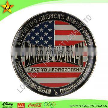 Personalized uae die cast brass gold plating custom logo souvenir magnetic epoxy badge metal crafts