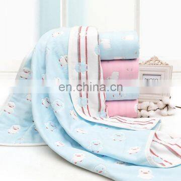 100% cotton blanket throw muslin olar fleece baby swaddle blanket