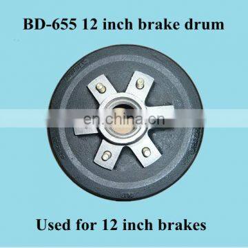 BD-655 brake drum for 12 inch brakes