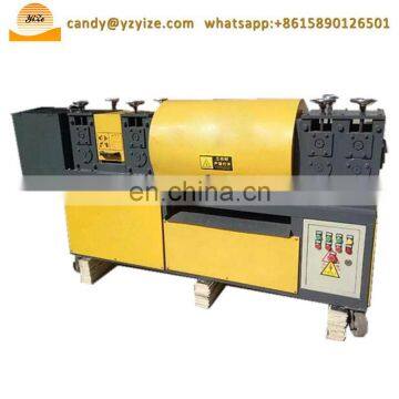 Rust Steel Tube Straightening Machine , Steel Pipe Straightening Derusting and Painting Machine photo-3