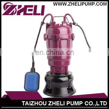 WQD10-10-0.75 Irrigation sewage Pump Submersible Pump water