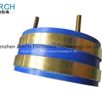 2 Rings Customized Collector Ring,Traditional Slip Ring for Machinery Industry Use Factory Outlet