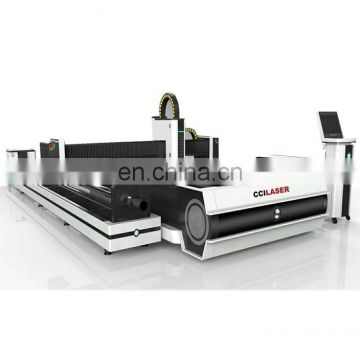 High transformation efficiency tube sheet metal fiber laser cutting machine with 24 months warranty