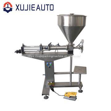 floor type sauce paste filling machine