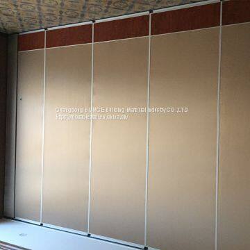 Mobile Wood Folding Sliding Modular Operable Soundproof Movable Partition Walls photo-4