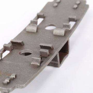 Valve / Industrial Parts Metal Casting Parts With Surface Powder Coating