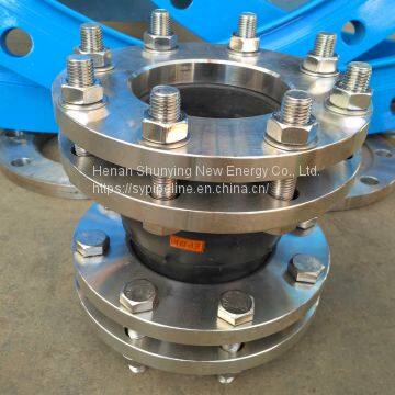 Hot High Gas Tightness Epdm Double Sphere Rubber Expansion Joint for Pipe Fittings photo-2