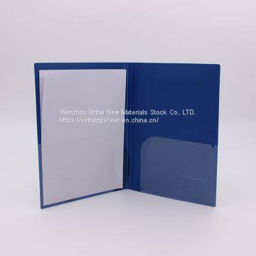 PP plastic folder PP presentation file folder pp portfolio folder