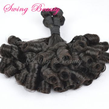 100% Natural Remy Human Hair Weaving Bundles Extensions Fumi Curly