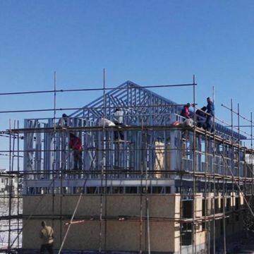 Prefab Building Light Steel Villa Light Gauge Steel Framing Home With Garden Room photo-3