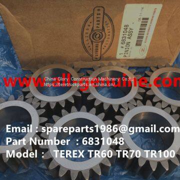 TEREX 6831048 PINION SET TR100 TR60 TR70 MT4400AC OFF HIGHWAY RIGID DUMP TRUCK MINING HAULER TRANSMISSION