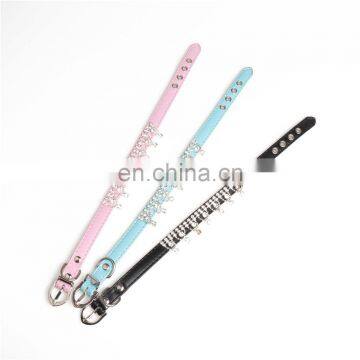 Luxury and Noble pu Rhinestone Pet Collar Dog Collar photo-2
