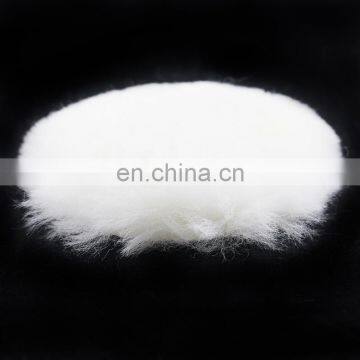 3" 4" 5" 6" 7" 8" Inch Lamb Wool Polishing Pad Discs / Polishing Bonnets With Drawstring System photo-6