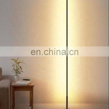 Interior modern metal base 24W LED  floor standing lamp for home decorations