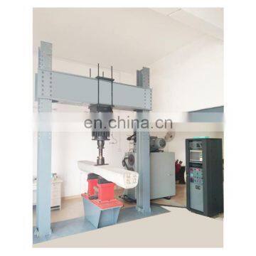 Rail Concrete sleeper dynamic and static fatigue testing machine